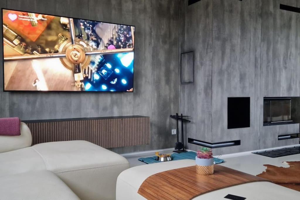 Exklusives Design-Penthouse Mc1 Appartement Seligenstadt Buitenkant foto