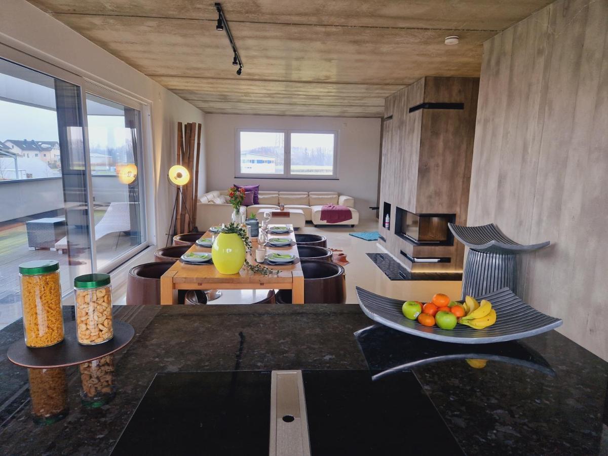 Exklusives Design-Penthouse Mc1 Appartement Seligenstadt Buitenkant foto