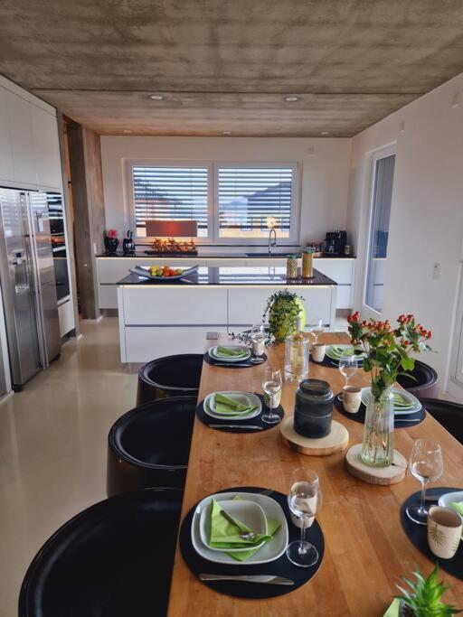 Exklusives Design-Penthouse Mc1 Appartement Seligenstadt Buitenkant foto