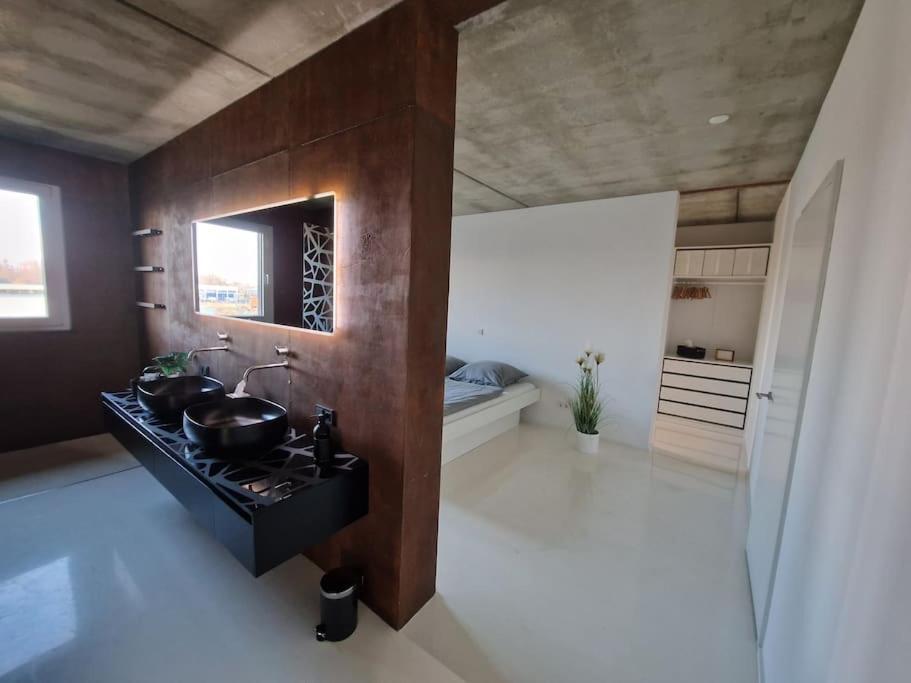 Exklusives Design-Penthouse Mc1 Appartement Seligenstadt Buitenkant foto